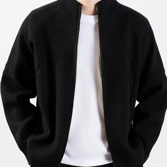 Robert Graham Mens Medium Full-Zip Sweater, NEW - Picture 1 of 4